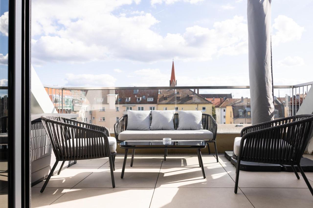 The Penthouse At Eco Smart Apartments 뉘른베르크 외부 사진