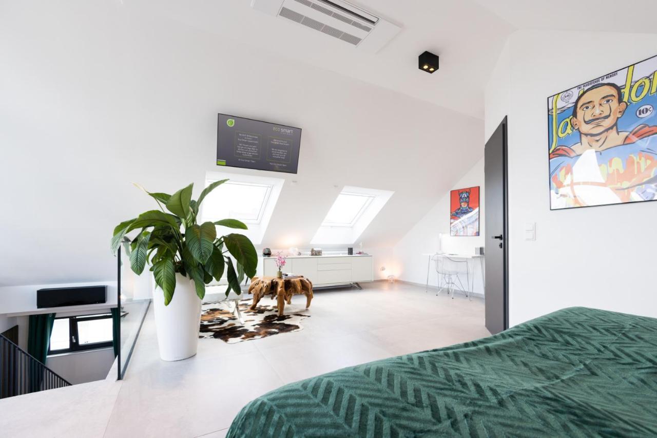 The Penthouse At Eco Smart Apartments 뉘른베르크 외부 사진