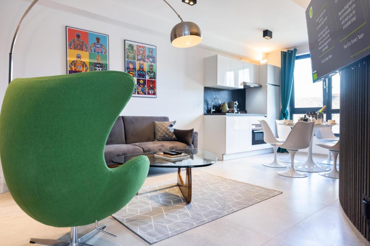 The Penthouse At Eco Smart Apartments 뉘른베르크 외부 사진
